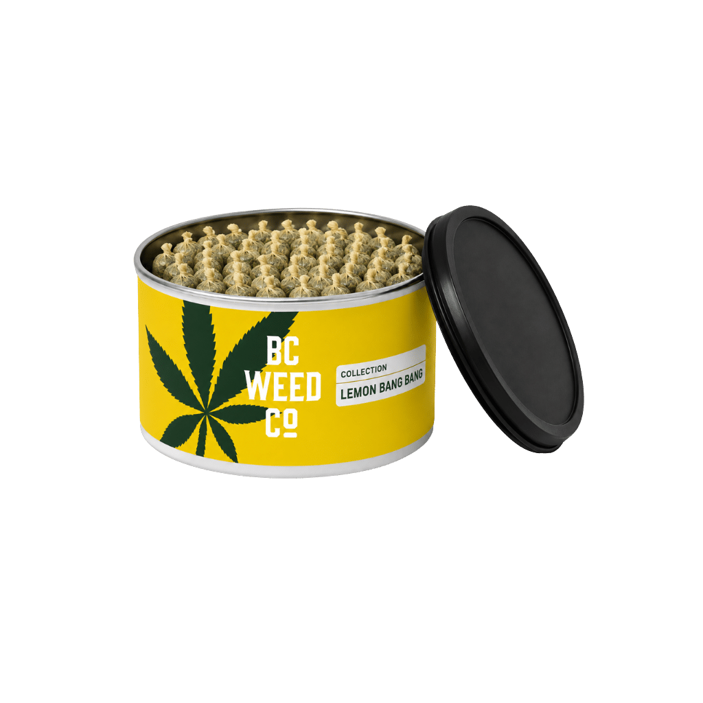Lemon Bang Bang Préroulés 30x0.5g par BC Weed CO (can open)