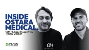 Ostara Medical co founders Philippe and Timmy for Mendo's look inside Ostara Medical