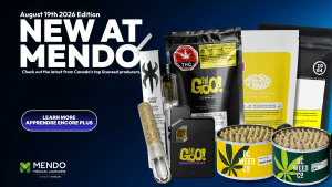 New Medical Cannabis Products At Mendo Medical August 19th 2026