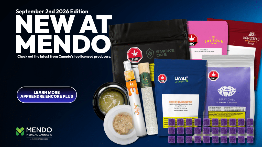 New Medical Cannabis Products At Mendo Medical September 2nd 2026