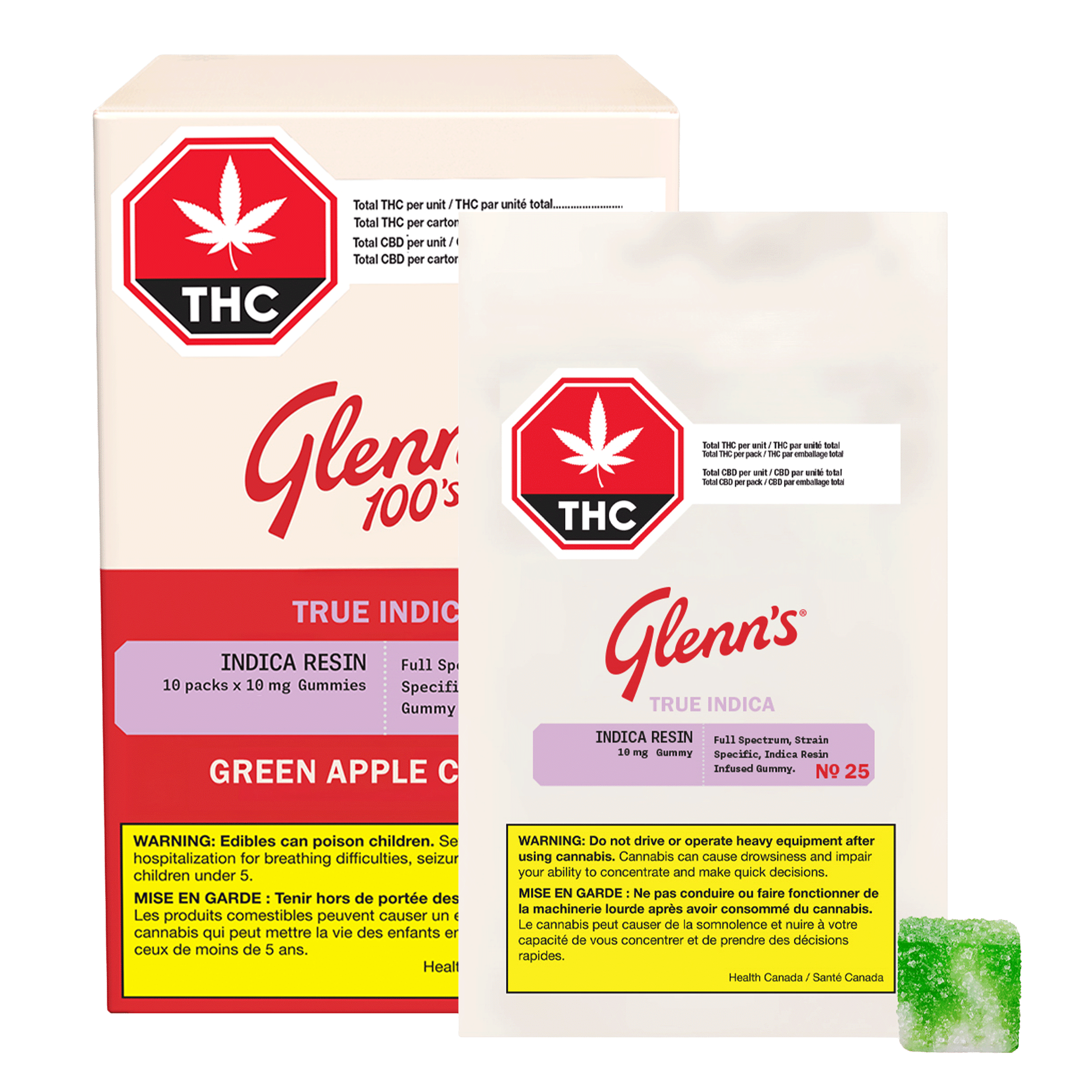 No.25 100's True Indica Resin - Green Apple 2 No.25 100's True Indica Resin - Green Apple - Image 2