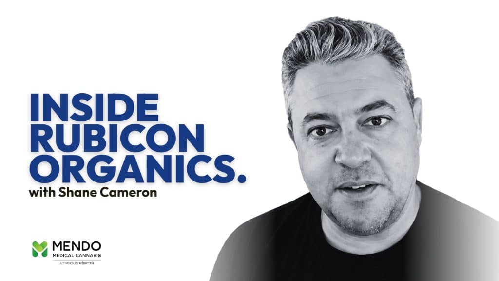 Shane Cameron of Rubicon Organics featured in a Mendo Medical brand highlight